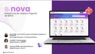 NOVA : la plateforme de création d'agents de BPCE
