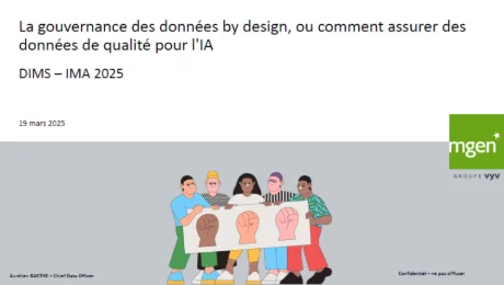 Stratégie data et architecture - La gouvernance des données by design, ou comment assurer des données de qualité pour l'IA / gouvernance des informations et des IA
