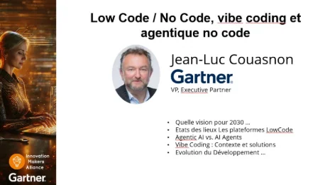 Low Code / No Code et vibe coding : le point de vue du Gartner