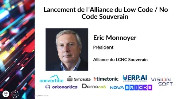 Keynote : Lancement de l'Alliance du Low Code / No Code Souverain