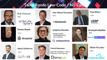 Table ronde catégorie Low-Code / No-Code