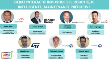 DIMS 2026 : Débat interactif Industrie 5.0, Robotique intelligente, Maintenance prédictive TBD